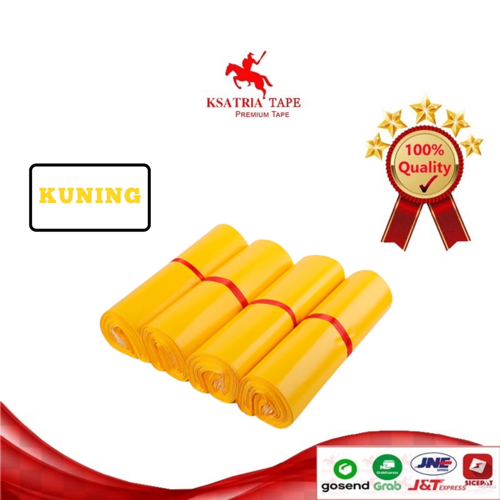 

IK6 [TERMURAH] PLASTIK POLYMAILER Dunia Packing Polymailer 30x40 isi 100 Plastik Packing Kemasan/