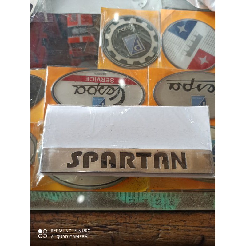 Emblem vespa spartan