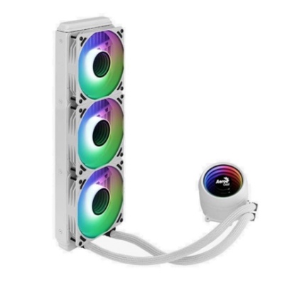 AEROCOOL MIRAGE L360 WHITE ARGB LIQUID AIO CPU WATER COOLER PROCESSOR