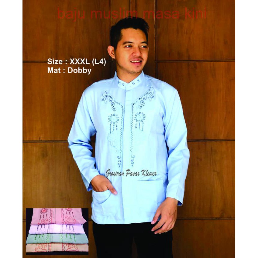 Baju Koko Dewasa Ukuran Jumbo (XXXL)