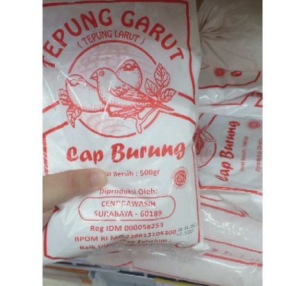 

Tepung Larut // Tepung Garut // Bubur Larut