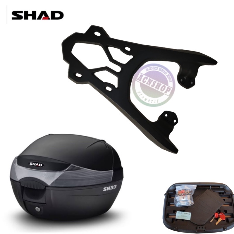 Paketan box shad sh29 dan breket box lexi-125