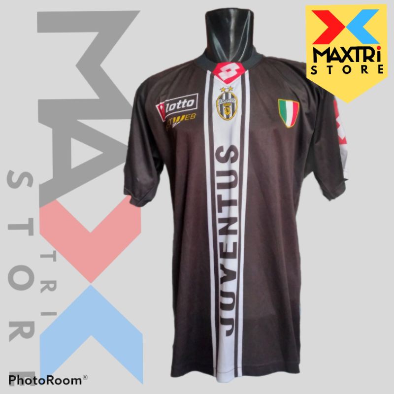 JERSEY BOLA JUVENTUS FC TRAINING 2001/2002 JERSEY KLASIK JERSEY RETRO JERSEY LAWAS JERSEY BEKAS