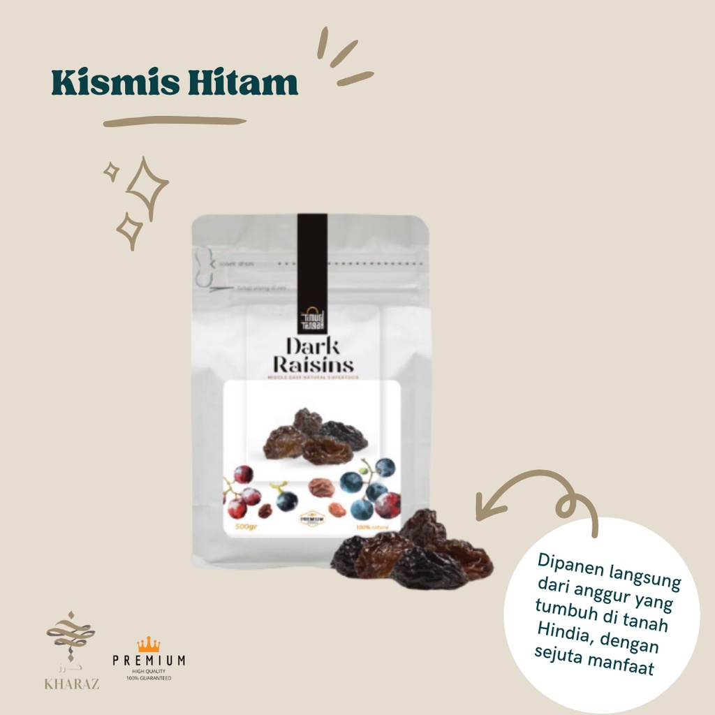 

Kismis Hitam Dark Raisins