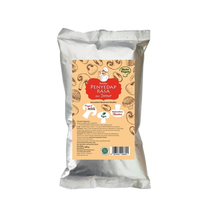 

NEW Motovegan Kaldu Jamur Penyedap Rasa Tanpa MSG 500 Gram