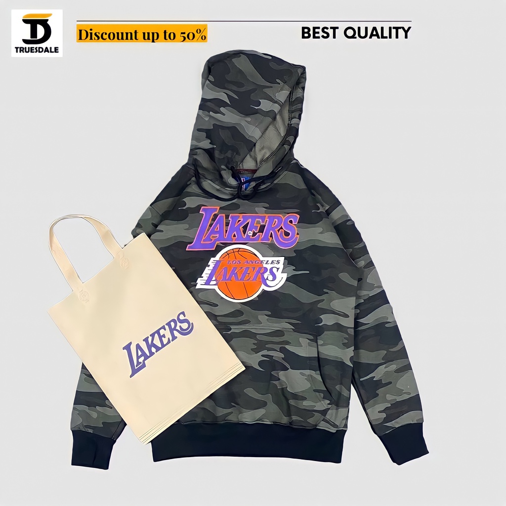 Hoddie Lakers Hudi Sweeter Pria Remaja Dewasa Cowok Murah Distro Kekinian Terbaru