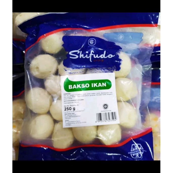 

Shifudo Bakso ikan 250g