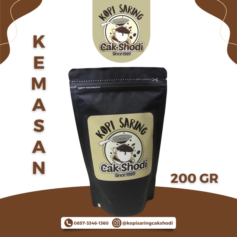 

Kopi Kemasan 200gr