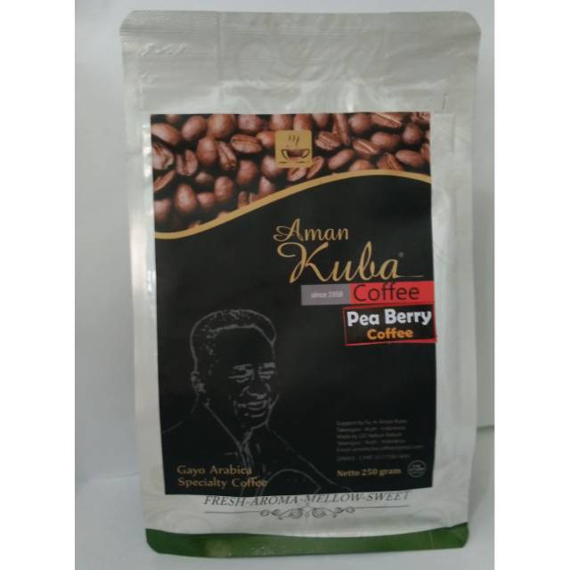 

Kopi Gayo Arabica Aman Kuba Peaberry