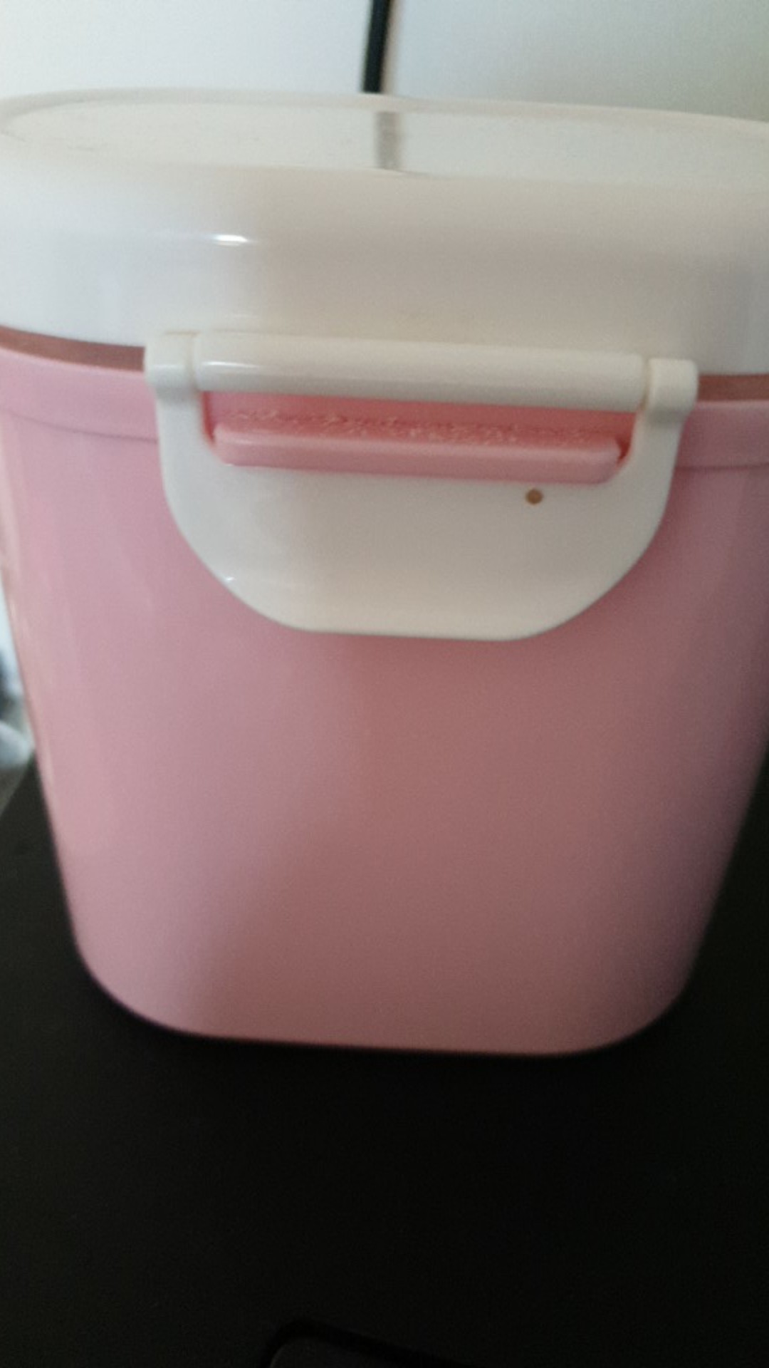 [import] - Shabby Kotak Tempat Penyimpanan Susu Bubuk Makanan Super Praktis Bahan Plastik Bpa Free