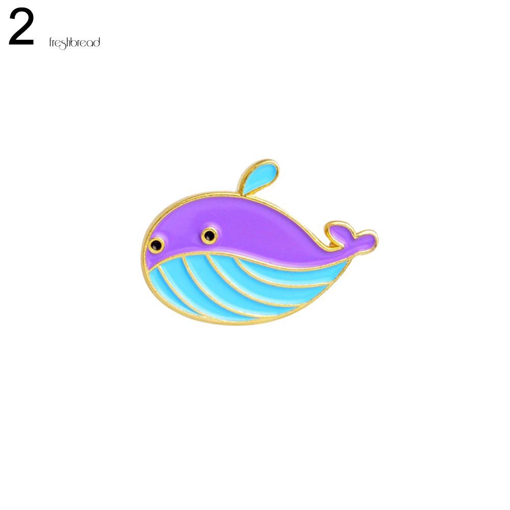 Fresh Bros Pin Kerah Motif Ikan Paus Ikan Hiu Ikan Hiu Kartun Fresh Bros Pin Kerah Motif Ikan Paus Ikan Hiu Ikan Hiu Kartun