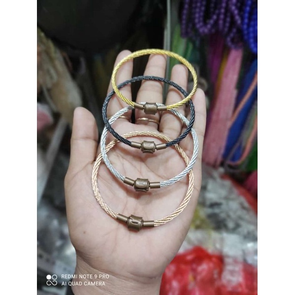 gelang kawat titanium