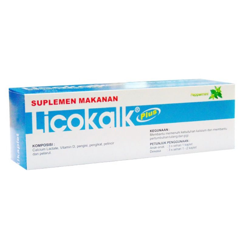 Licokalk Plus 10 Kaplet