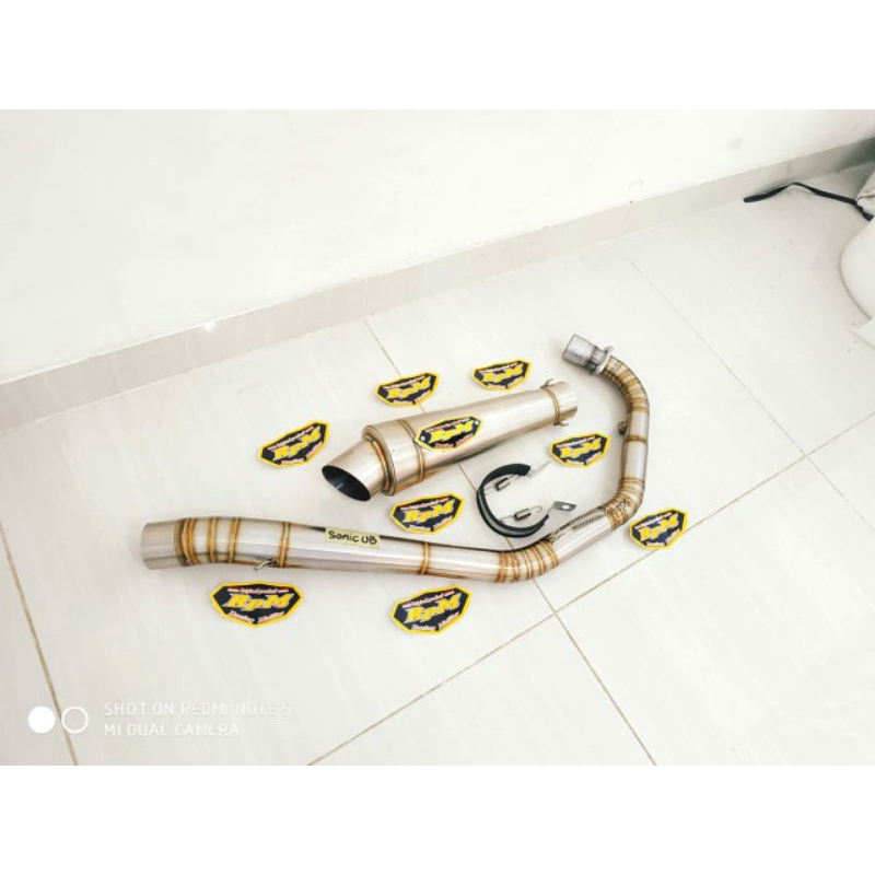 Knalpot Original RpM Sonic 150R - Supra GTR Road Race Underbone