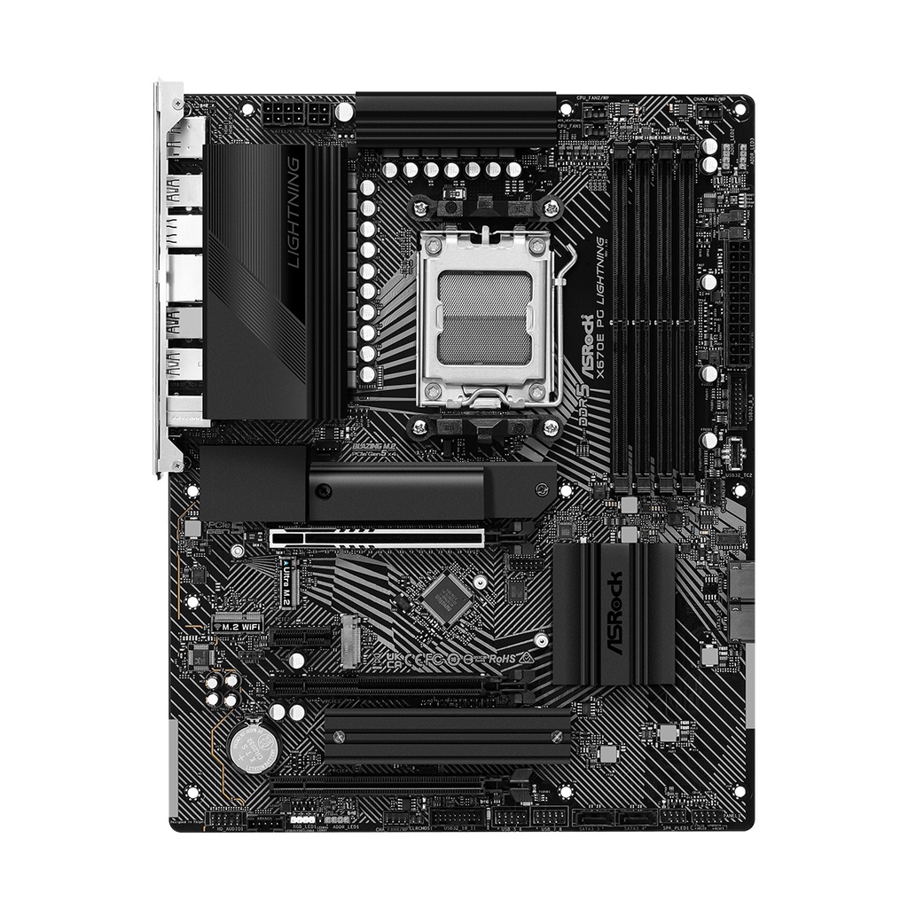 ASRock X670E PG Lightning | Motherboard AMD X670 DDR5 AM5 Ryzen 7000 Phantom Gaming