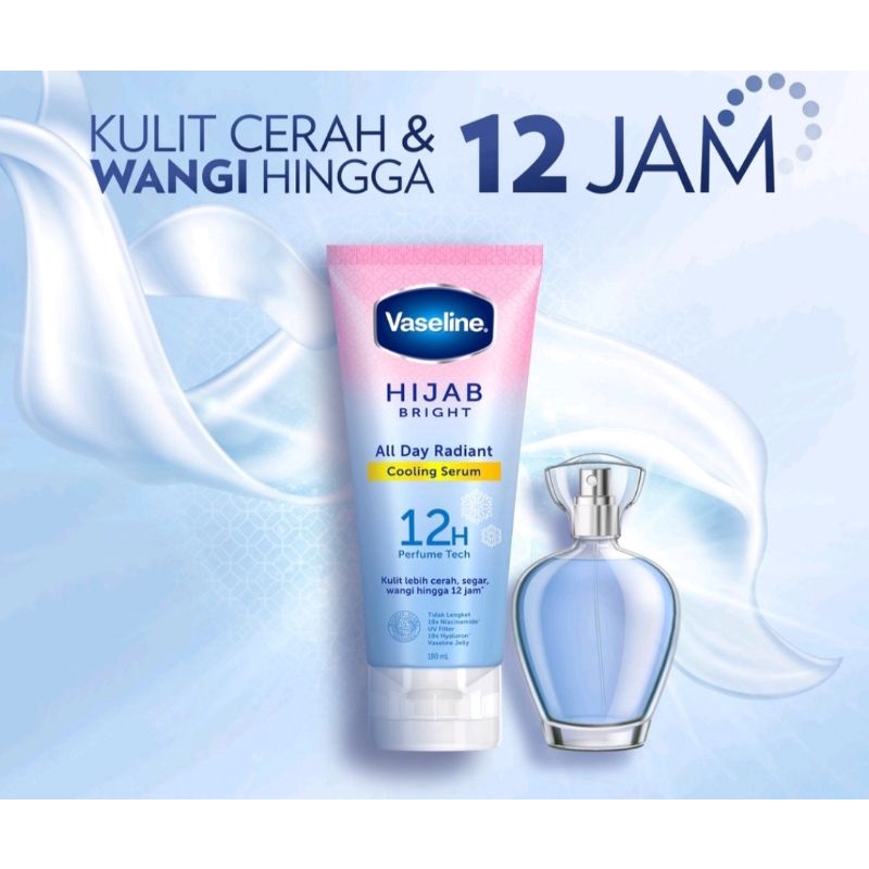 Vaseline Hijab Bright All Day Radiant Cooling Serum 180ml