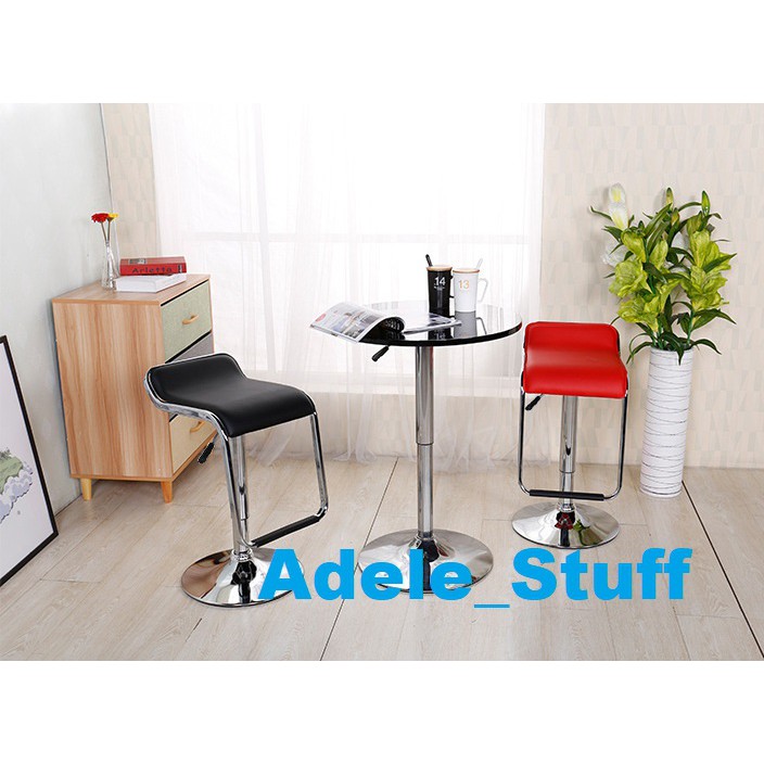 Kursi Bar Hidrolis IMPORT / Kursi Cafe / BarStool kotak-1