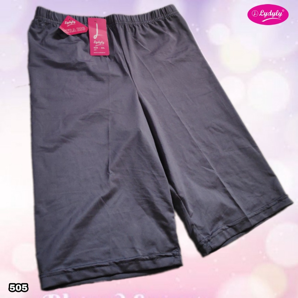 K505 - (Harga Per 1 Pcs) SHORTPANTS CELANA DALAM STRETCH PENDEK  WANITA LYDYLY SIZE (M Sampai 5L)