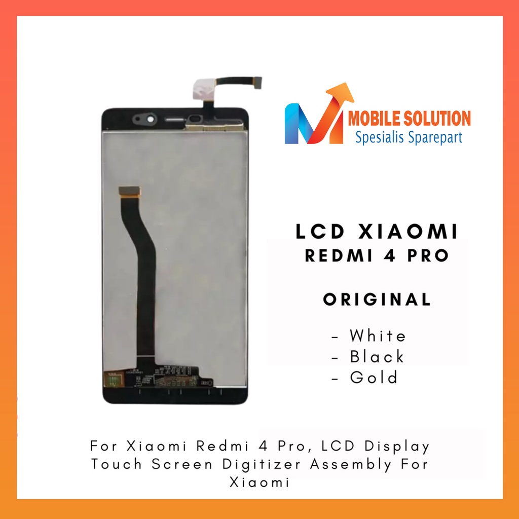 Grosir LCD Xiaomi Redmi 4 Pro  LCD Xiaomi Redmi 4 Prime ORIGINAL 100% Fullset Touchscreen Garansi 1 Bulan + Packing / Bubbel