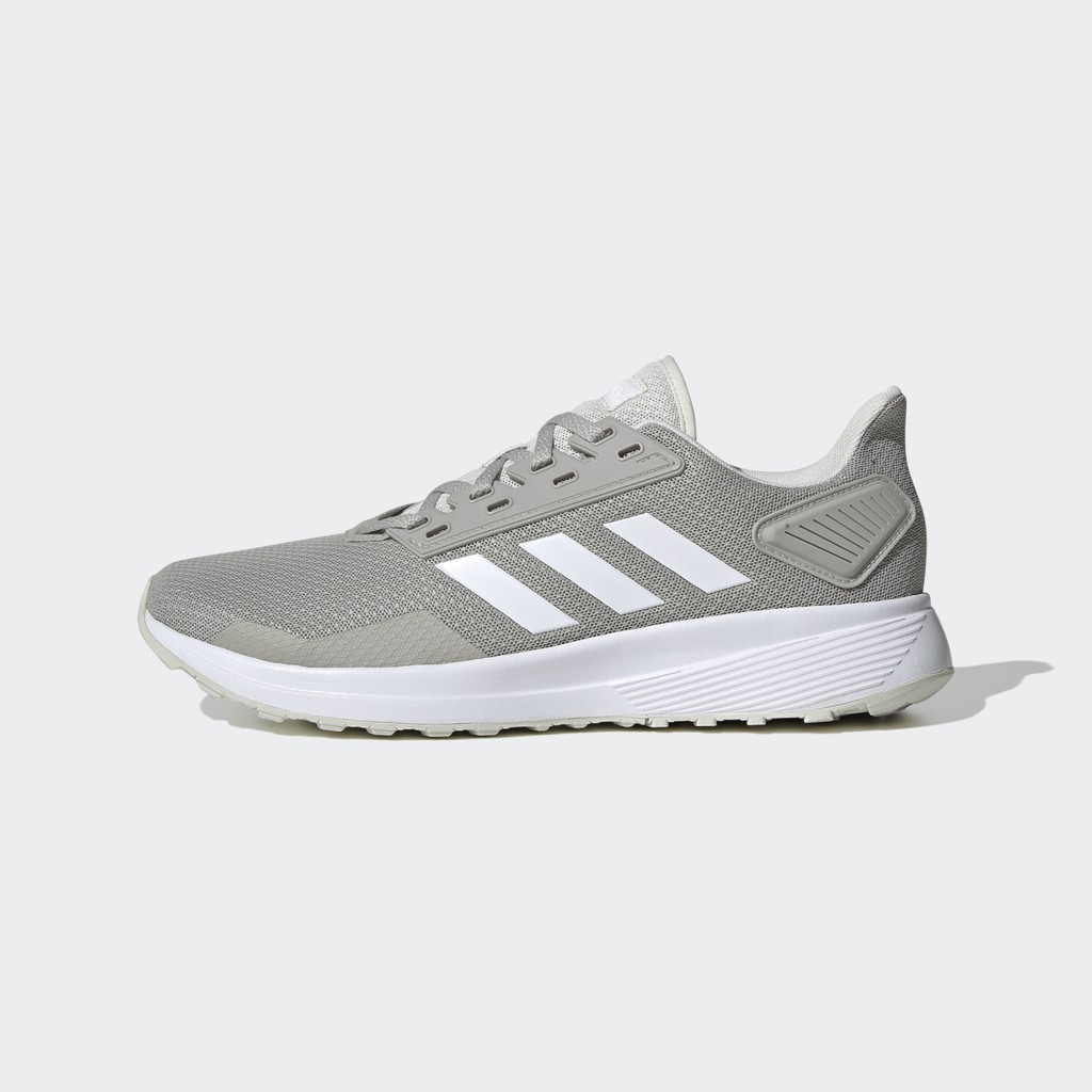 Sepatu Running Pria Adidas Duramo 9 Abu-Abu Putih