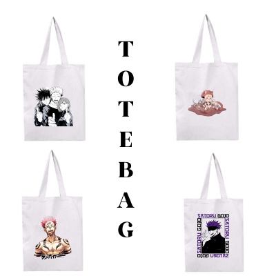 JUJUTSU KAISEN TOTEBAG canvas resleting 40*30