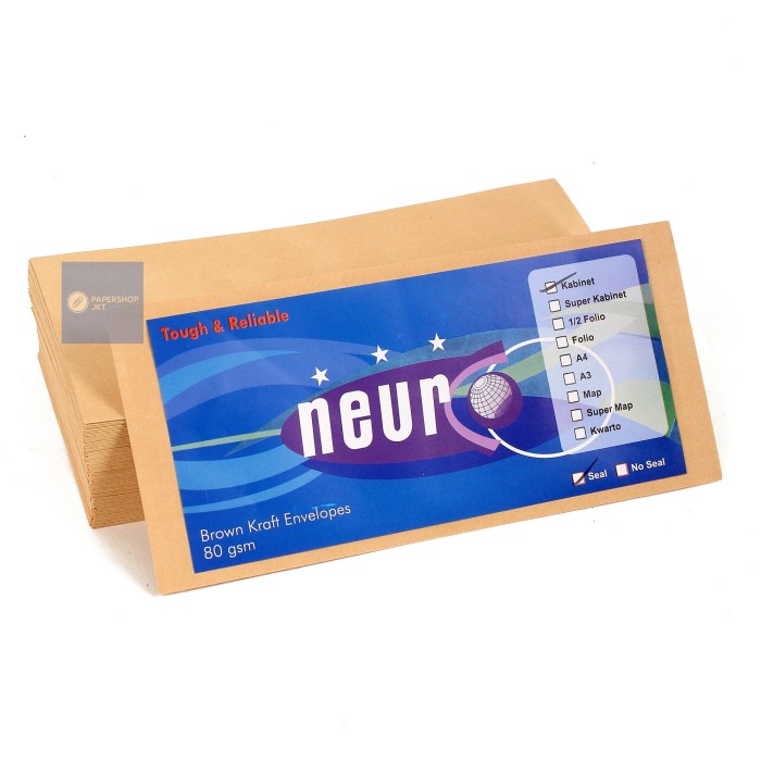 

MENYURAT-SURAT- HOT PROMO!!! AMPLOP COKLAT UKURAN CABINET NEURO ( 11 X 24 CM ) SEAL -SURAT-MENYURAT.