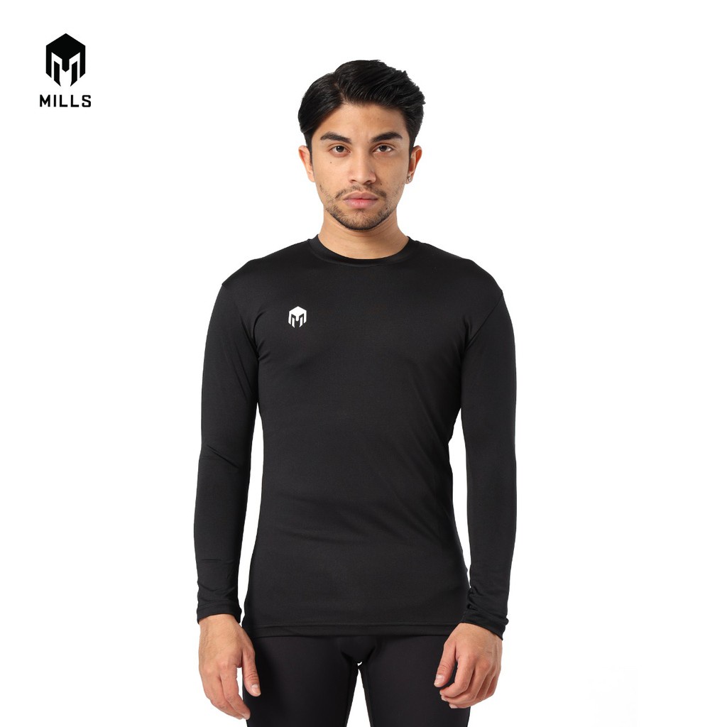 BASELAYER LONG SLEEVE MILLS 11002 BAJU DALAMAN MILLS JERSEY TIMNAS GARUDA INDONESIA ORIGINAL