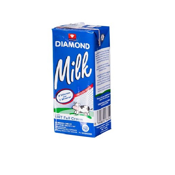 

DIAMOND MILK SUSU UHT FULL CREAM KOTAK 200ML