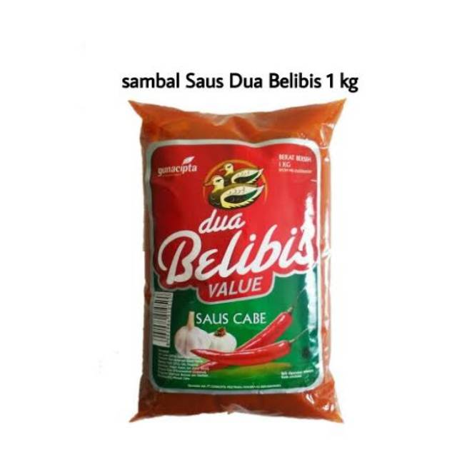 

Sambal Dua Belibis Value Refill (1 Kg)