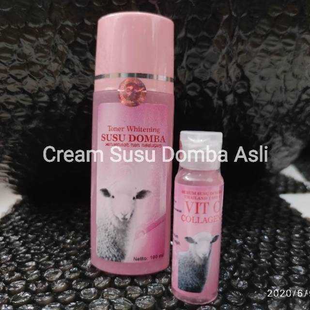 SERUM TONER Susu Domba Original Asli Serum TONER Cream Susu Domba