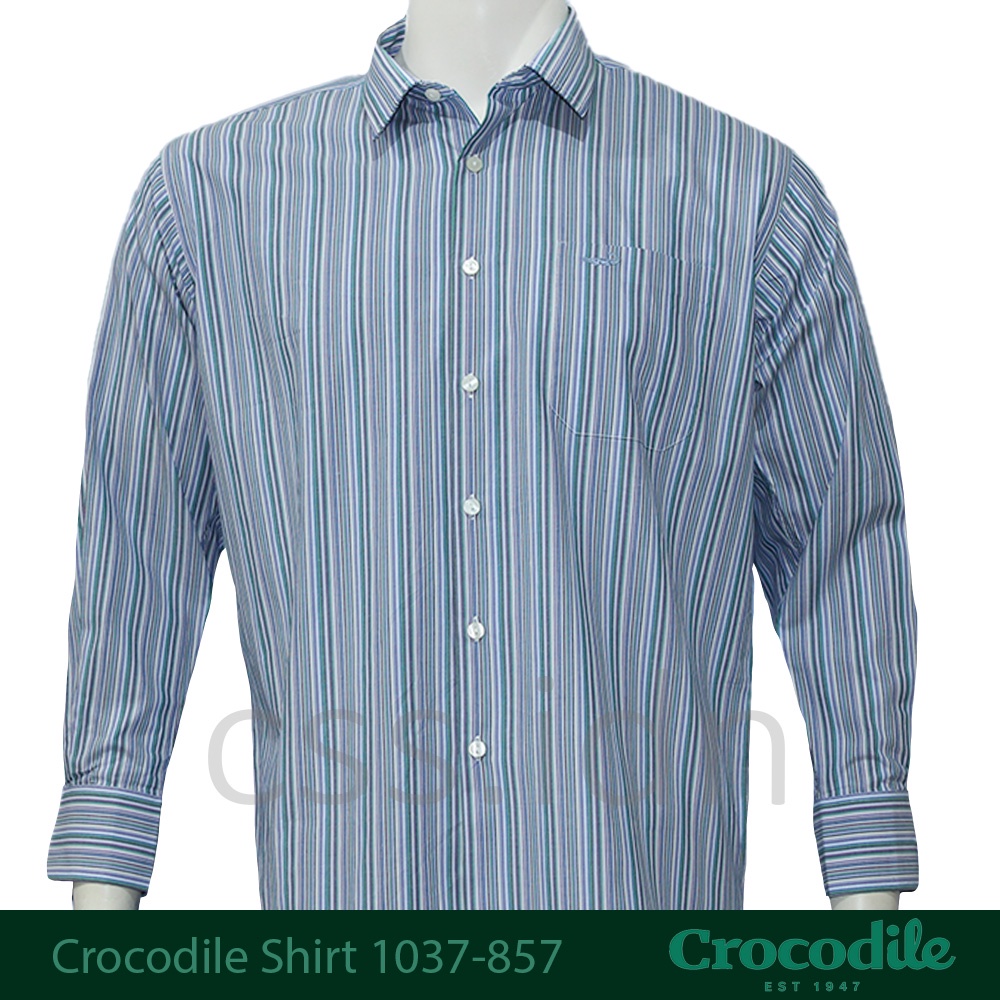 Kemeja Lengan Panjang Pria Crocodile 1037-857