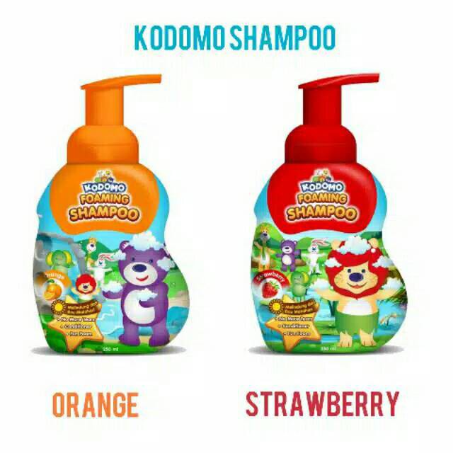 KODOMO Foaming Shampoo