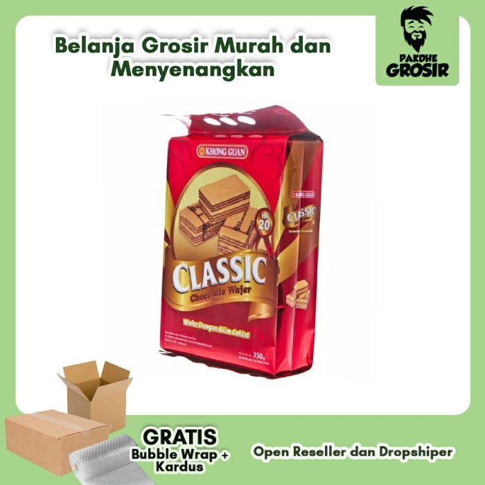 

Kong Guan Classic Wafer Chocolate 350 gram