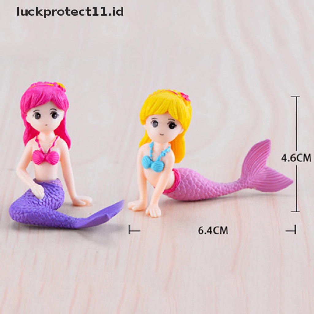 Miniatur Figure Mermaid Untuk Dekorasi Taman Rumah Boneka