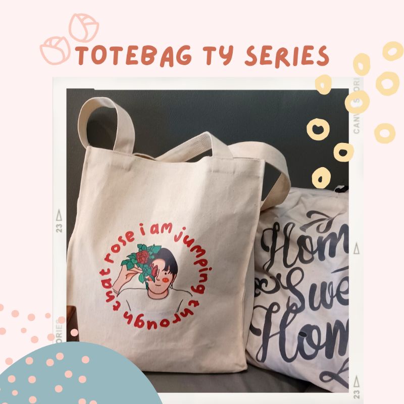 TOTEBAG CANVAS NCT TAEYONG