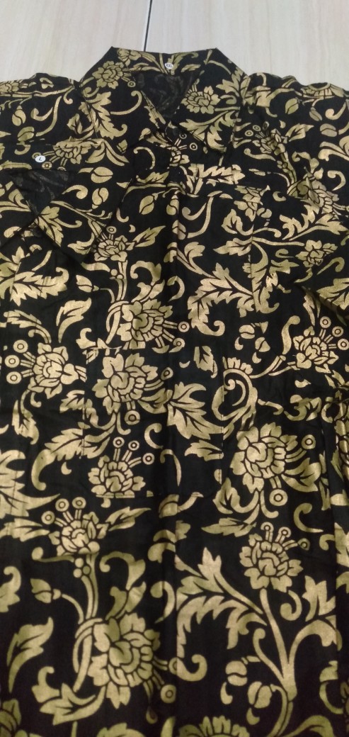 Batik Couple Keluarga Sania Ruffle Ori Ndoro Jowi Dnt