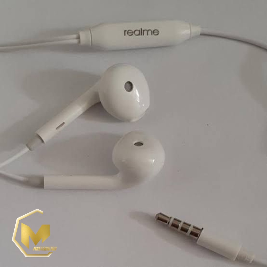 R15 Headset headsfree earphone Hf ORIGINAL REALME 2 3 5 6 7 pro C1 c2 c3 c11 c15 c12 c17 c20 C21y JACK 3.5MM MA2223