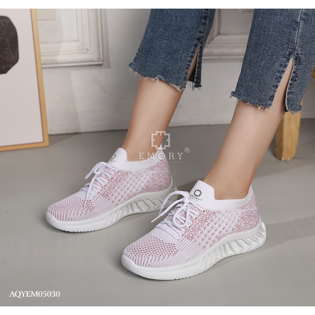 E M O R Y   Flexknit Sneakers ( bdg ) SVC Series  AQYEMO5030#(Real Stock)