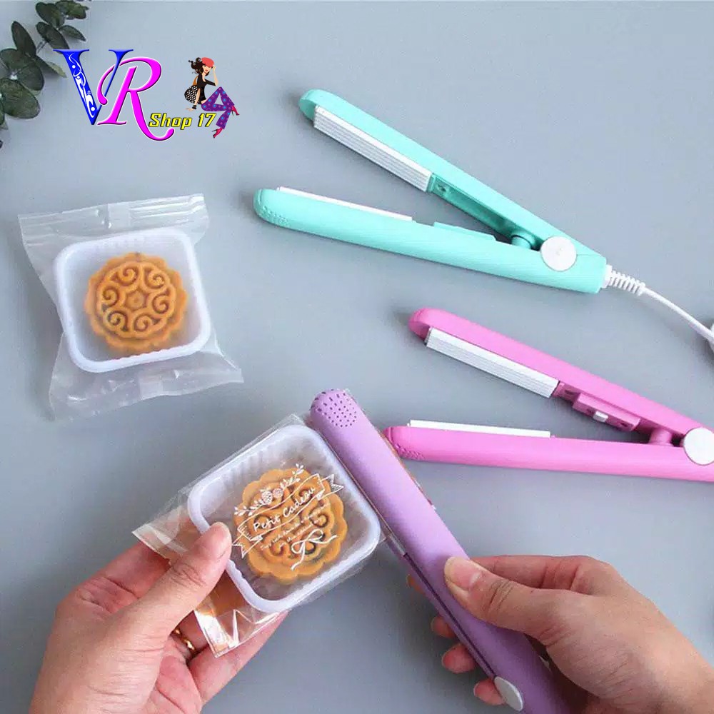 MINI HAND PORTABLE FOOD SEALER HAND SEALER PEREKAT PENYEGEL SEALING MACHHINE 20 W