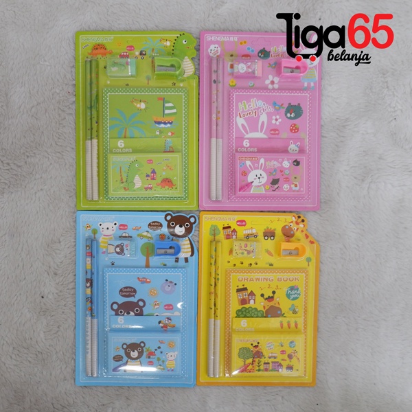 

Bingkisan Hampers Ulang Tahun Anak / Souvernir Hadiah Kado Lomba / Paket Alat Tulis 40130