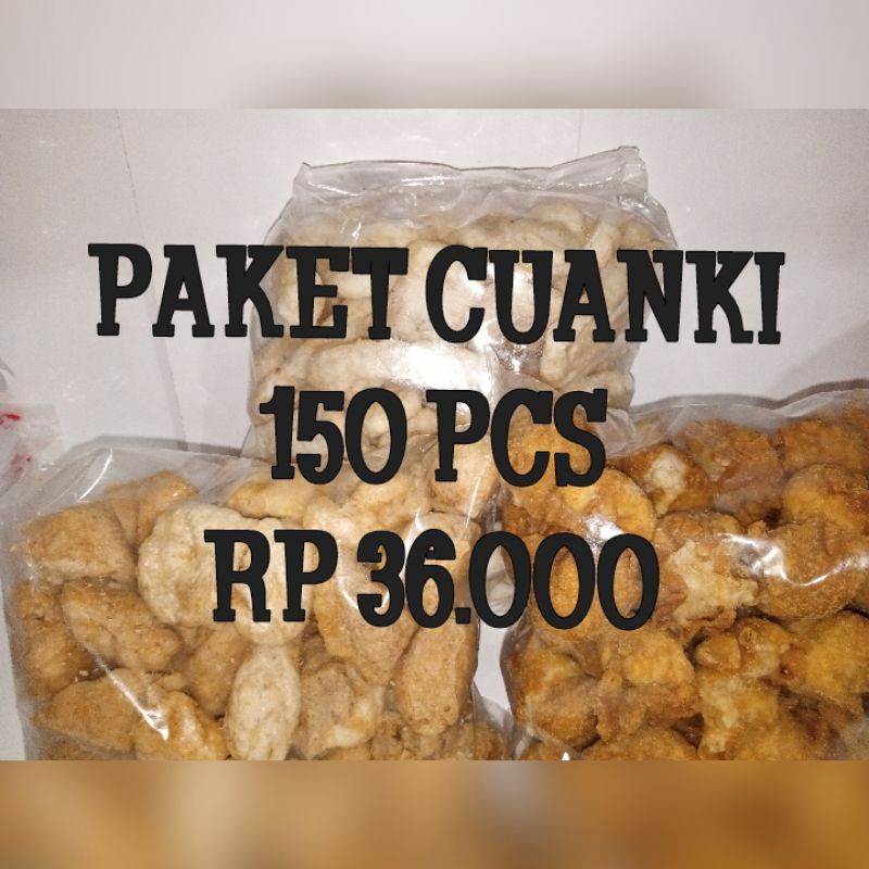 

Cuanki Lidah, Siomay bulat, Tahu Kering total 150pcs