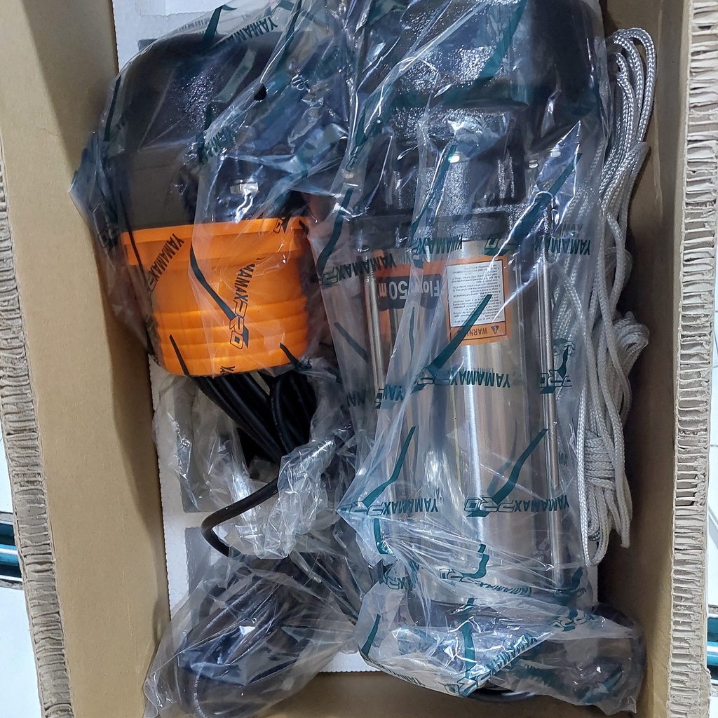 YAMAMAXPRO Pompa Celup Air keruh SRX 1500 - Submersible Pump 4 inch