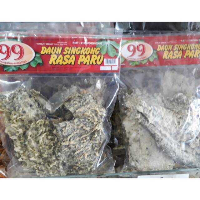 KERIPIK KRIPIK DAUN SINGKONG RASA PARU 99 CAMILAN CEMILAN KHAS MALANG
