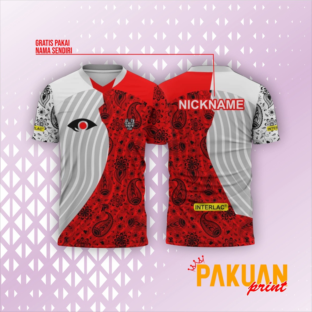 JERSEY GAMING EVOS ALTER EGO BAJU GAMES RRQ 2021