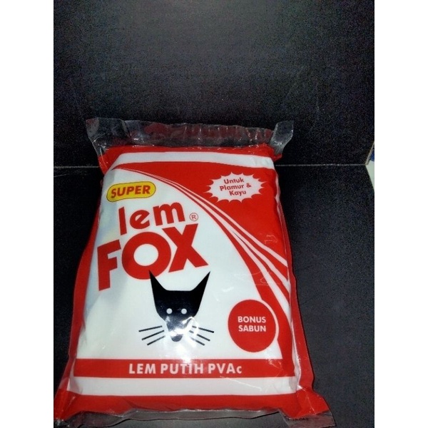 

Lem Kayu Lem Fox Putih Ukuran 700 gr