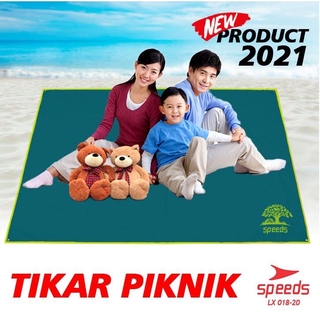 Tikar alas piknik SPEEDS foldable matras tamasya rekreasi