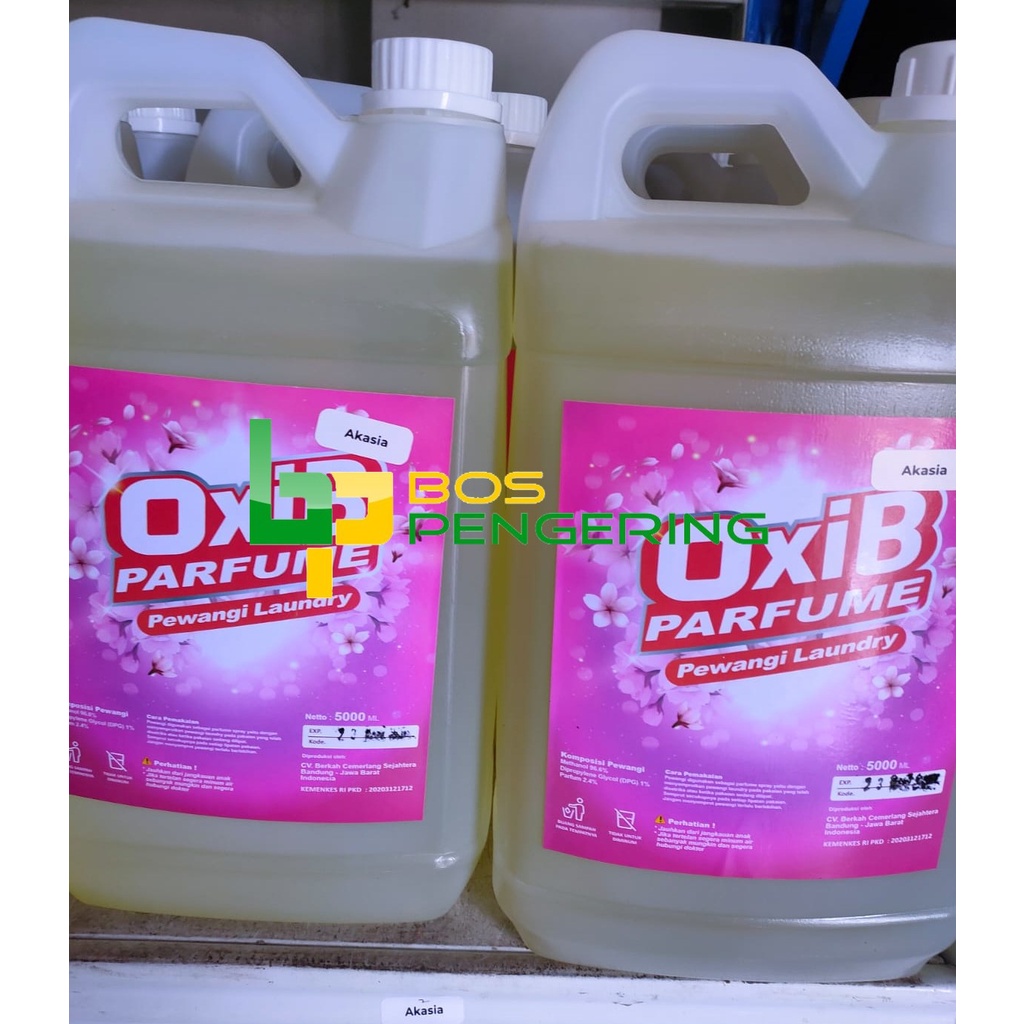 Pewangi Pakaian Laundry - OxiB Parfume Aroma Akasia 5 Liter Murah Wangi Tahan Lama