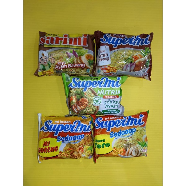 

Supermi semua rasa 75gr