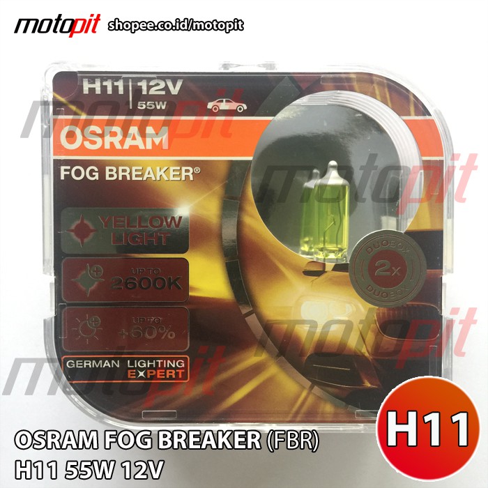 Osram Fog Breaker Series H16 H11 H8 H7 4 H3 HB3 HB4