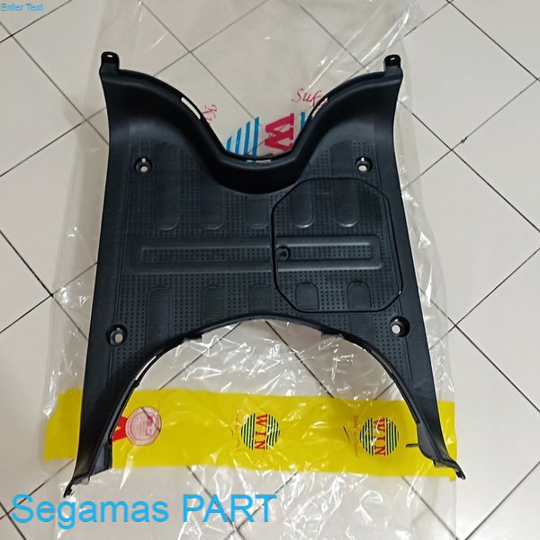 step floor cover lantai bordes pijakan kaki atas dan tutup aki scoopy esp new k93 non original